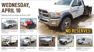 Vehicles and equipment auction | April 10, 2019 | Purple Wave