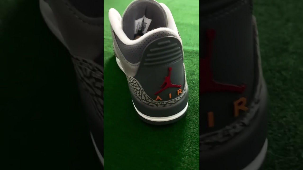 KOTD !! Jordan 3 Cool Grey