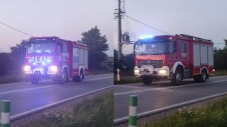 Alarmowo 459[M]36 GBA z OSP Lipie & 451[M]21 GBA z JRG Grójec do Izolowanego zdarzenia medycznego
