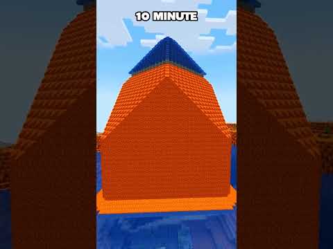 Minecraft Build with a Hidden Trick – Can You Spot It? #shorts