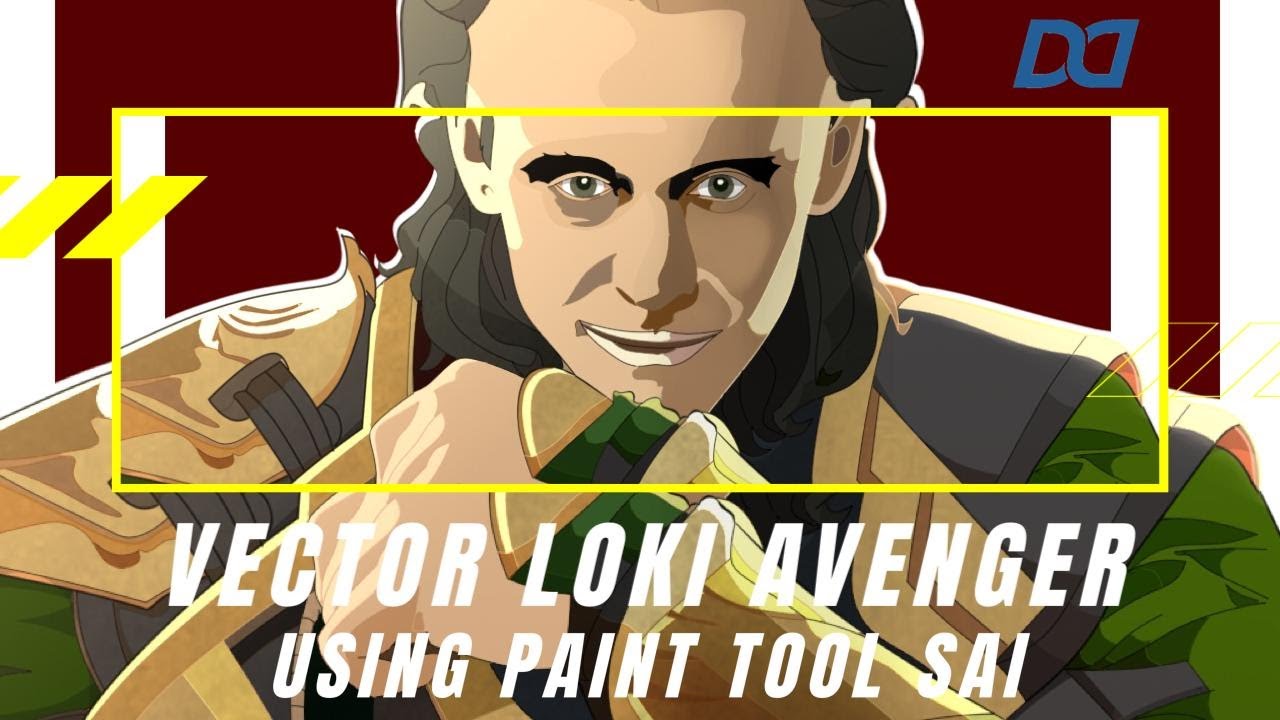 Vector Flat dengan Paint Tool SAi