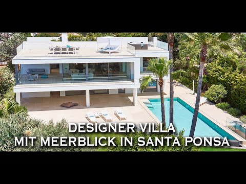 5.95 MIO.€ DESIGNER VILLA MIT MEERBLICK IN SANTA PONSA | MARCEL REMUS HAUS TOUR AUF MALLORCA