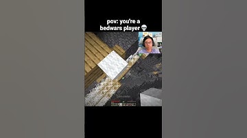 Minecraft Bedwars Moment