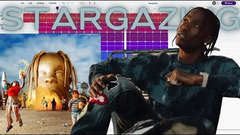 How to make "STARGAZING" by Travis Scott on Soundtrap! (free ong)