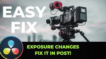 How to Fix Exposure Changes EASILY - Pro Tutorial for Beginners