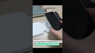 Magnetic Wireless Charger 3 In 1 Foldable Charging Pad For Iphone, Airpods, Watch