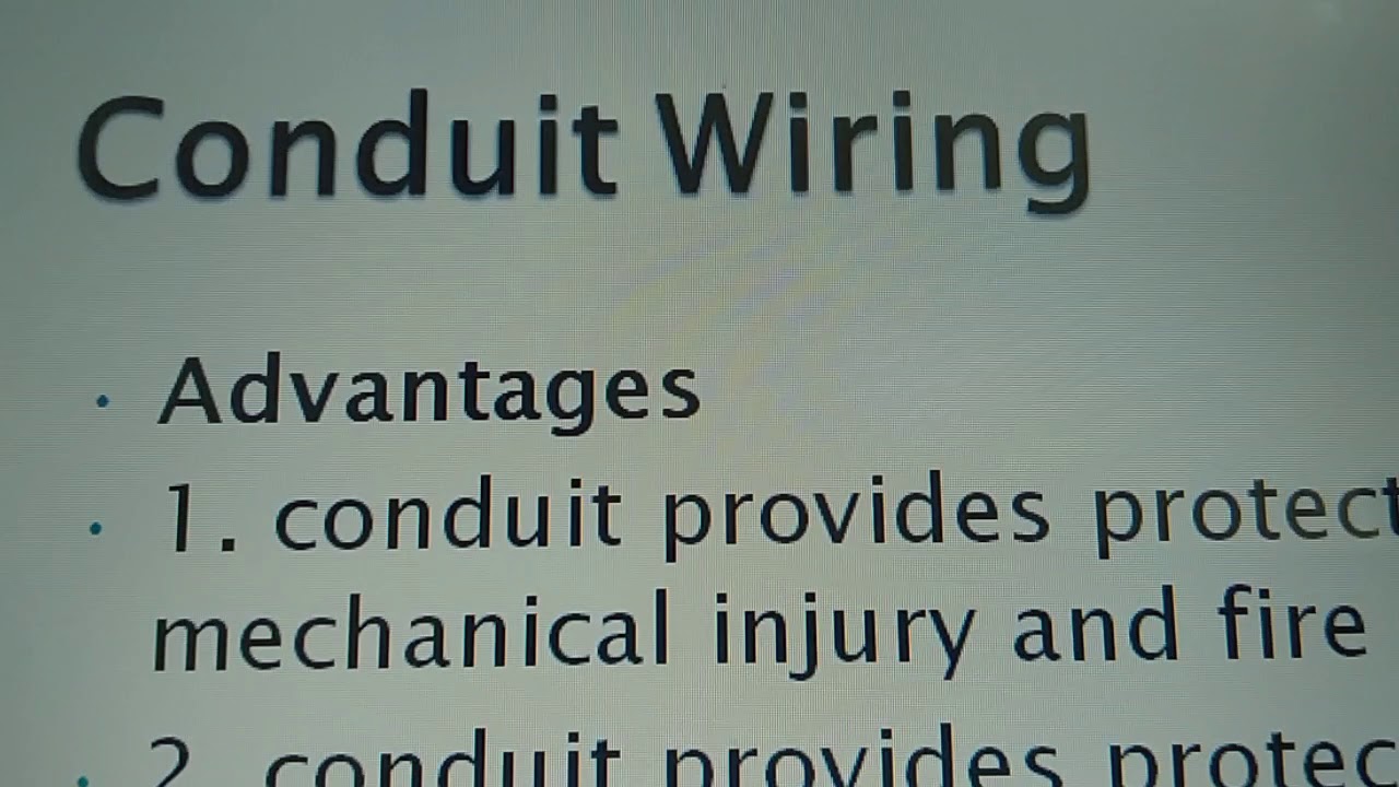 What Are The Advantages Of Conduit Wiring You Advantages Of Conduit Wiring, What Are The Advantages Of Conduit Wiring