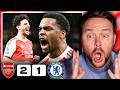 Chelsea Humbled Again! Arsenal 2-1 Chelsea Highlights