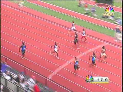 Olympic Trials Mens 200 Semifinal1 2008 USA Track & Field