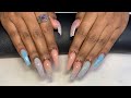 SUMMER TIME FREESTYLE | ACRYLIC NAILS