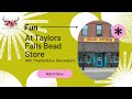 Fun at Taylors Falls Bead Store with Randee and Amber-Rock Talk