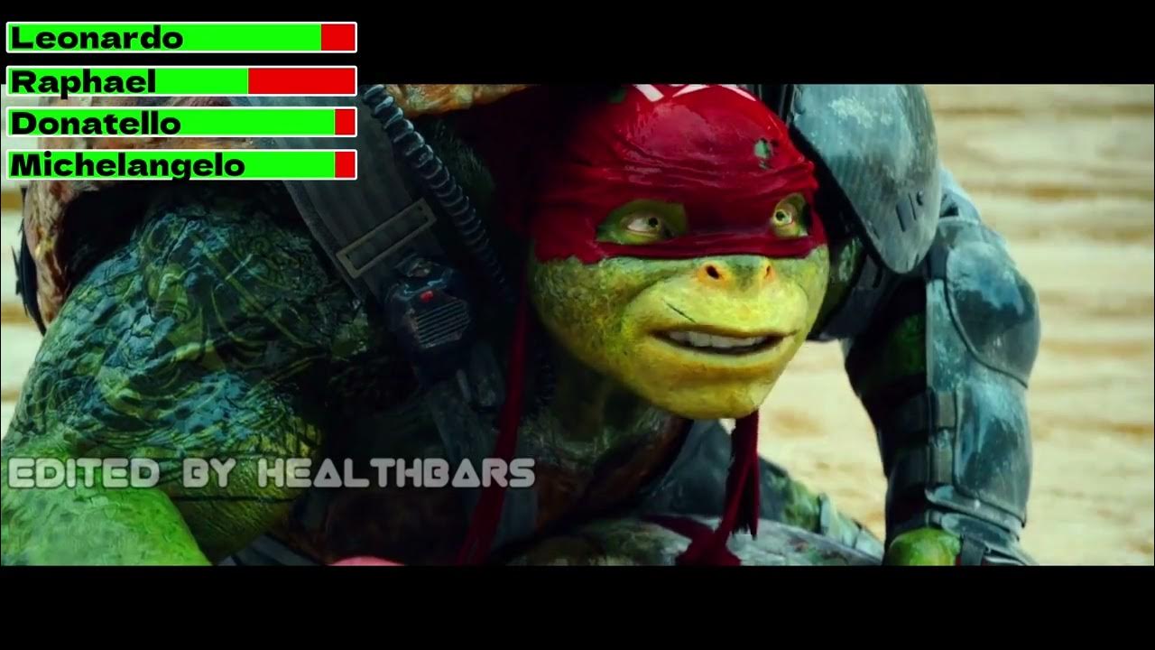 Teenage Mutant Ninja Turtles Vs Bebop And Rocksteady With Healthbars Youtube