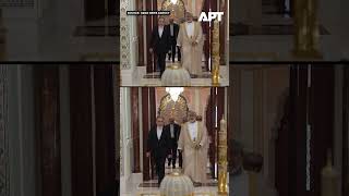 Watch Iran Fm Abbas Araghchi Meets Oman Sultan In Muscat Apt
