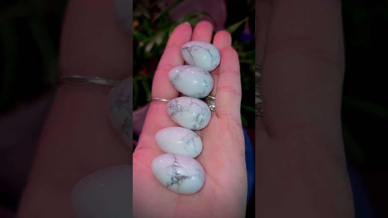 🥚🐰💎 Howlite Crystal Easter Eggs: A Crystal Sure To Bring Joy 