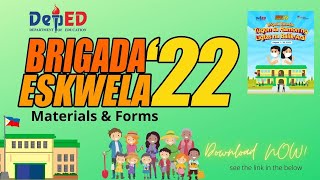 Brigada Eskwela 2022 Materials and Forms l Download Now!