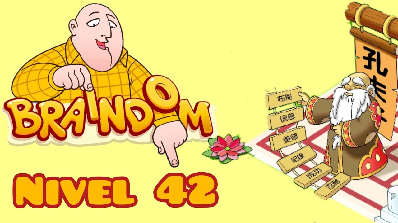 Braindom: Brain Games Test Out - ¡tricky Brain Puzzle! Solución Nive 42 Walkthrough