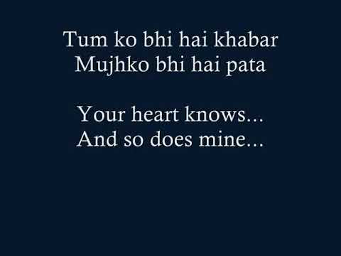 Kabhi Alvida Naa Kehna - Bollywood Song Lyrics Translation