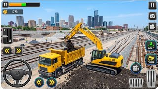 Real City Construction Simulator 3D - City Road Builder Excavator Trucks 2026 - Android Gameplay #23 screenshot 3