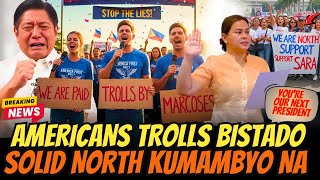 VIRAL NGAYON! AMERICAN TROLLS HULI AT SOLID NORTH NAGING SOLID SOUTH- INDAY SARA MAGING PRESIDENTE