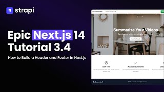 Building Top Navigation and Footer in Next.js β Part 3.4 Epic Next.js Tutorial for Beginners