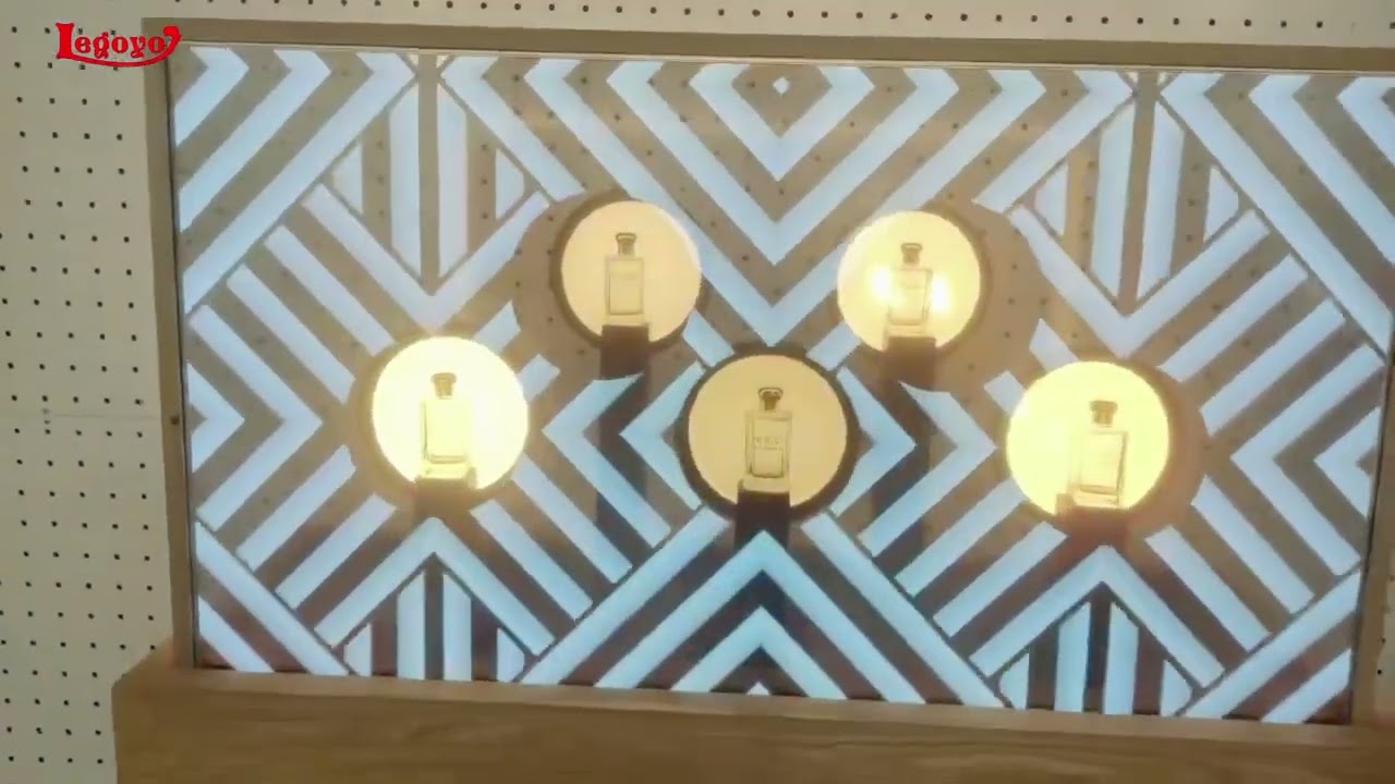 18 Transparent Screen for Perfume Display: Elevate Luxury Branding with Interactive Tech