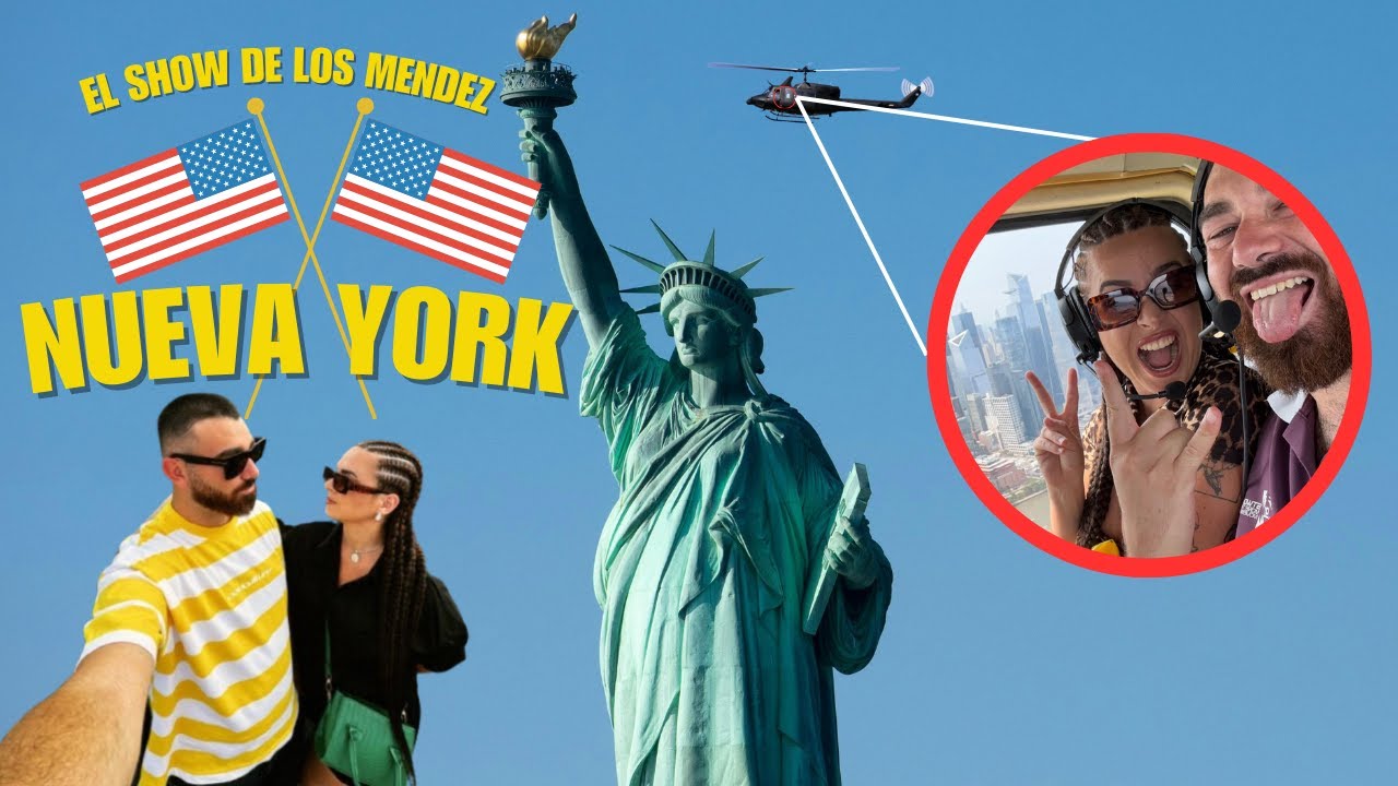 VLOG en NUEVA YORK 🗽 | Times Square, Estatua de la Libertad, El Bronx y más