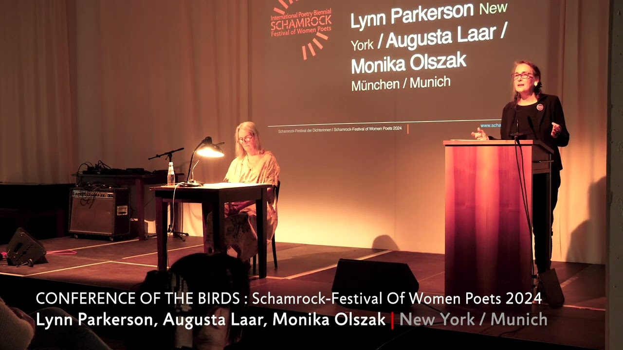 Schamrock-Festival Of Women Poets 2024 - Lynn Parkerson / Augusta Laar / Monika Olszak