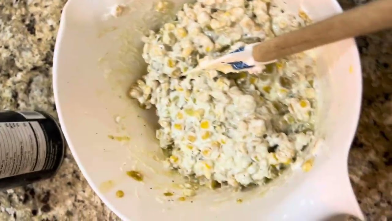 First Video Ever: Easy Delicious Smoked Corn Dip