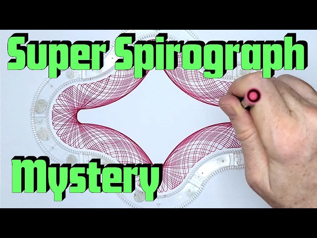 Discover Super Spirograph Mystery Patterns - YouTube