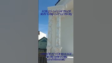 #shorts Kỹ thuật vẽ sơn giả đá cẩm thạch | Marble painting technique