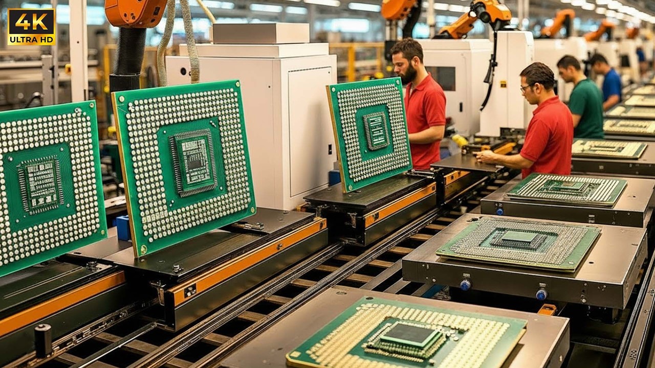 Inside a Microchip Factory 🖥️ | Inside the Advanced CPU Manufacturing Process
