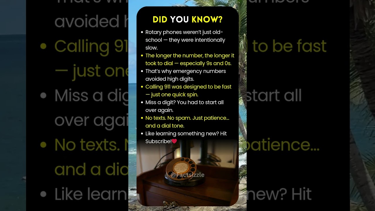 Did You Know Rotary Phones Were Designed to Slow You Down