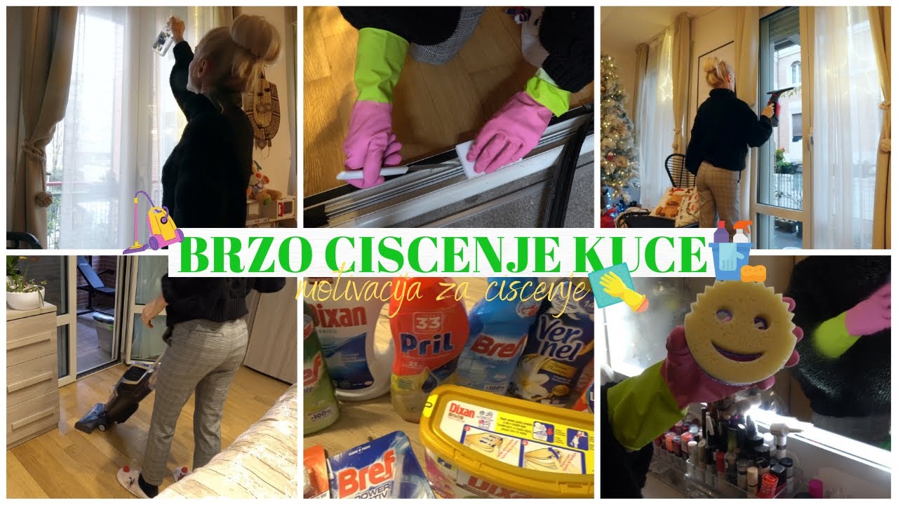 BRZO CISCENJE KUCE // Novi aparati i proizvodi za ciscenje // TRIKOVI ZA CISCENJE