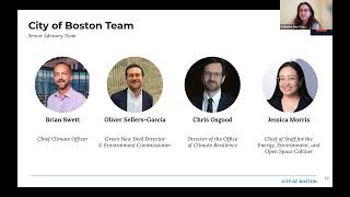 4/9/25, Boston's 2030 Climate Action Plan, Public Information Session
