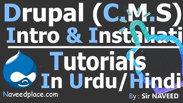 Drupal CMS | Intro / Installation Tutorials In Urdu/Hindi