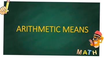 ARITHMETIC SEQUENCE: FINDING ARITHMETIC MEANS