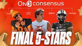 FINAL 2023 College Football Recruiting Rankings |  Arch Manning, Nico Iamaleava, Cormani McClain
