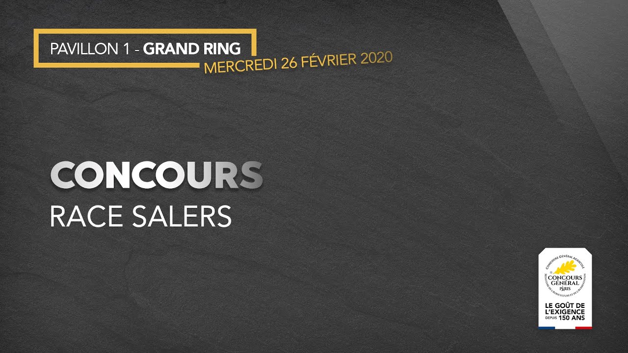 Concours Race Salers 2020