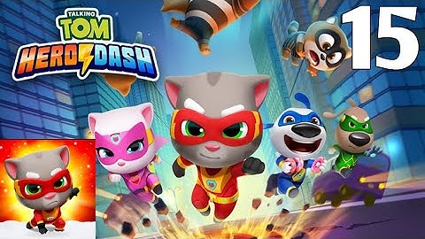 Talking Tom Hero Dash Gameplay Walkthrough Part 15- 2023 (iOS/Android Games)