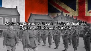 On Ira Pendre Notre Linge Sur La Ligne Siegfried - Lyrics And Indonesia Subtitle