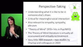 Teaching Perspective Taking and Executive Function Skills to Children with Autism