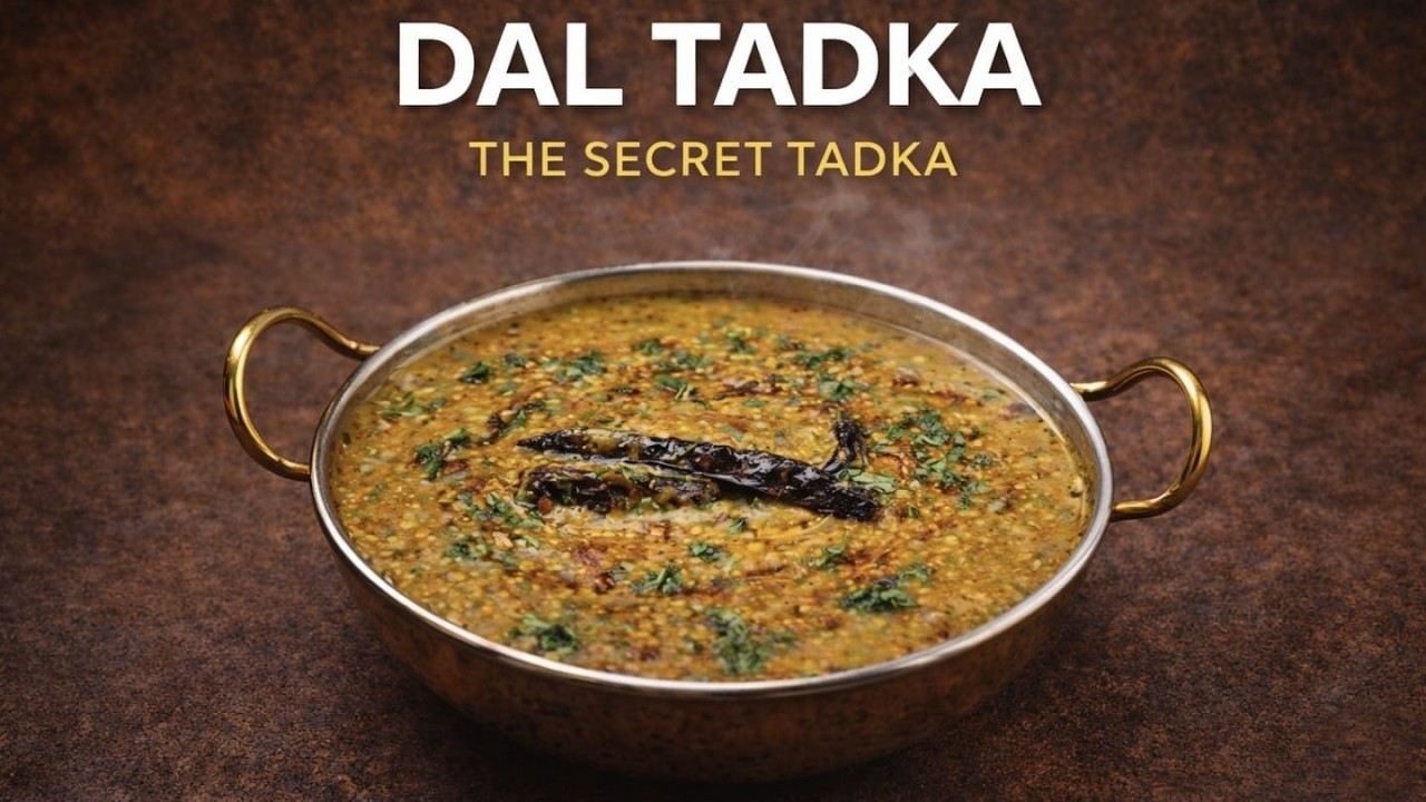 Restaurant Style Dal Tadka | No-Fail Recipe for Beginners | Simple Indian Comfort Food