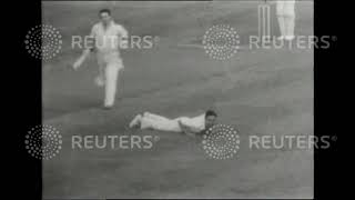 1949 Arsenal versus Middlesex in a benefit cricket game
