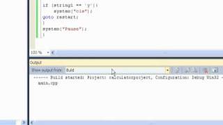 C++ Calculator Project Tutorial Part 3