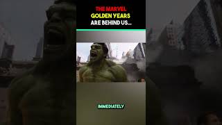 The marvel GOLDEN YEARS are behind us... #shorts #fyp #marvelstudios