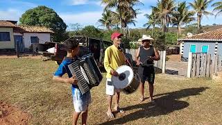 Luquinha do acordeon Tocando Silvo Correia, Ao Vivo em Januária