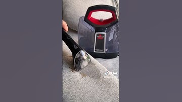 BISSELL SpotClean easily removes most spots and stains from fibers in carpets, rugs, and upholstery.