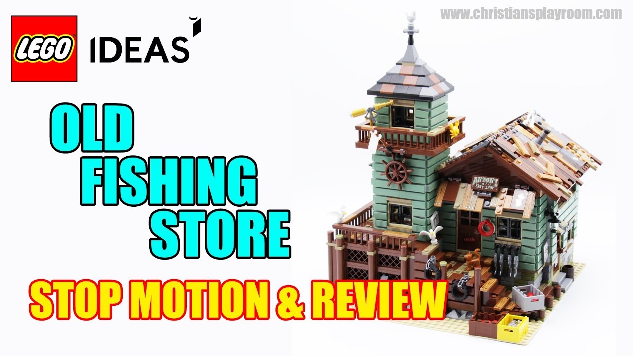 Incredible Lego Ideas Old Fishing Store 21310! Unbox, Build