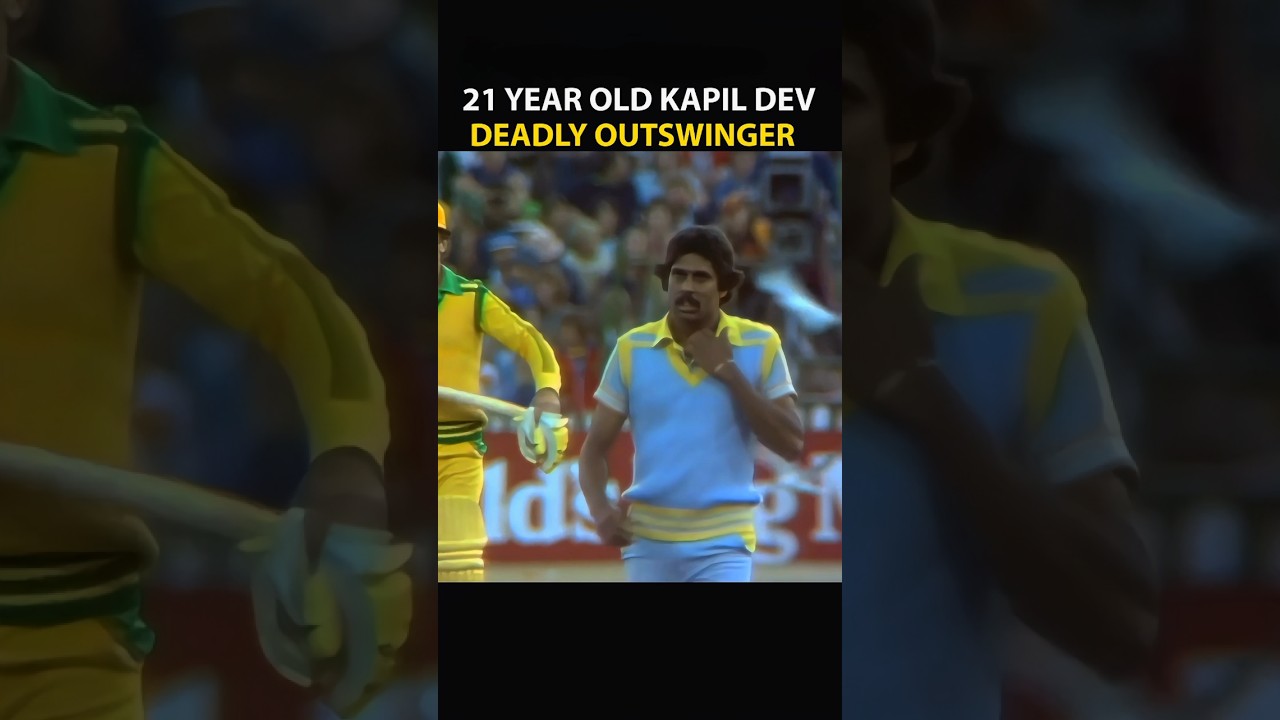 Young Kapil dev Brilliant outswinger - Analysis 