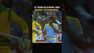 Young Kapil dev Brilliant outswinger - Analysis #cricket #short #kapildev #crickethighlights #shorts